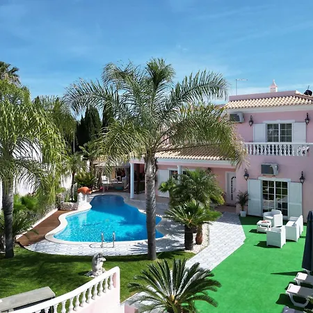 Villa Palace Luxury 5 Bed W Heatable Pool, Jacuzzi Games Wf Armacao de Pera